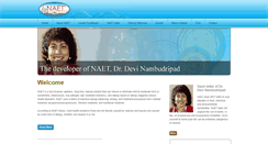 Desktop Screenshot of naetindia.com